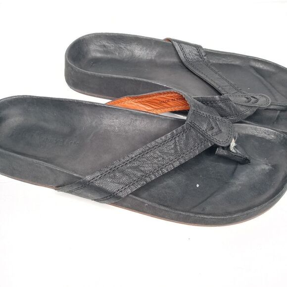 John Varvatos black sandals size 13 - Picture 5 of 9